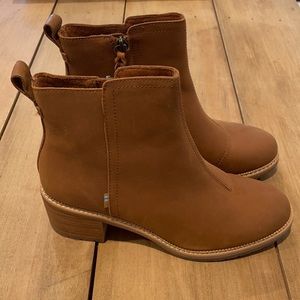 TOMS leather booties